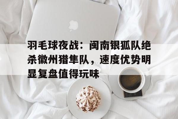 羽毛球夜战：闽南银狐队绝杀徽州猎隼队，速度优势明显复盘值得玩味的简单介绍华体会官网